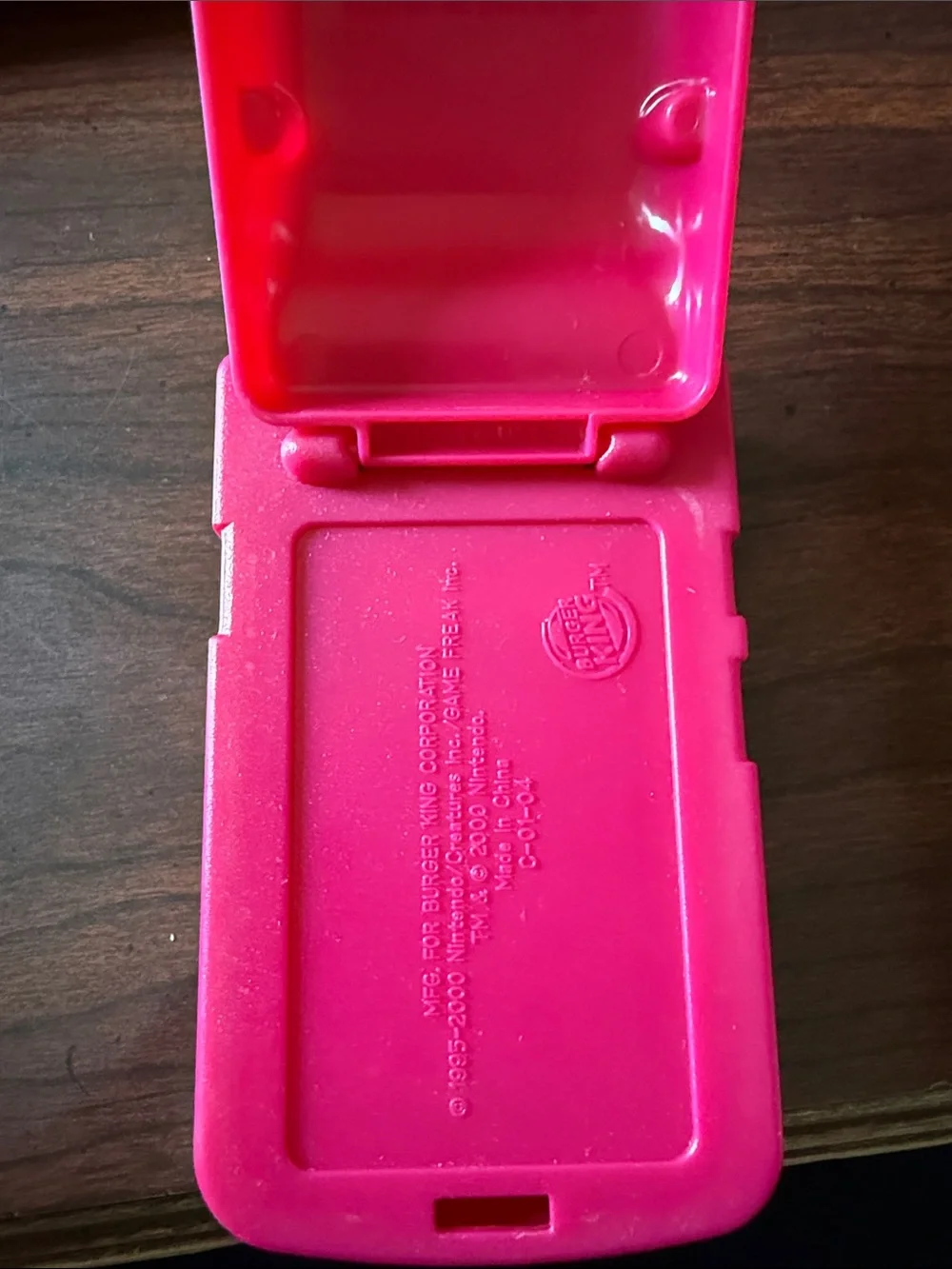 Pokemon Nintendo Game Boy Color Burger King Toy